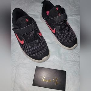 NIKE Downshifter Black/Pink - 10C TODDLER